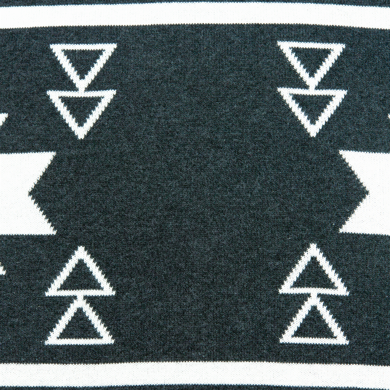 Parkland Collection Sioux Southwest Black Throw Pillow - 025773001573