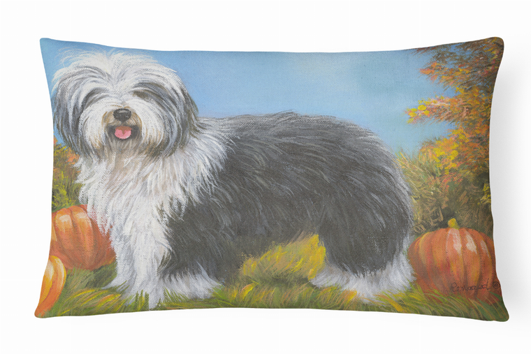 Dog Portrait/Landscape Painting Fabric Decorative Pillow - 194030412923