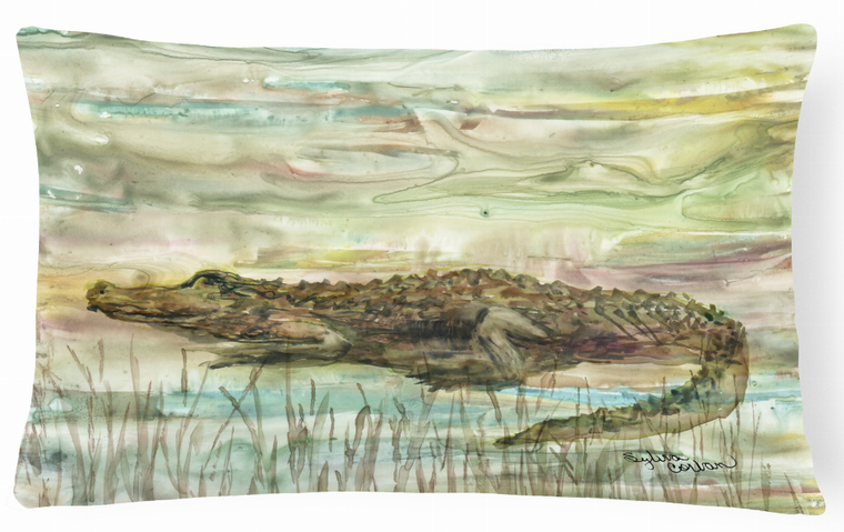 Sunset Canvas Fabric Decorative Pillow - 194030008676