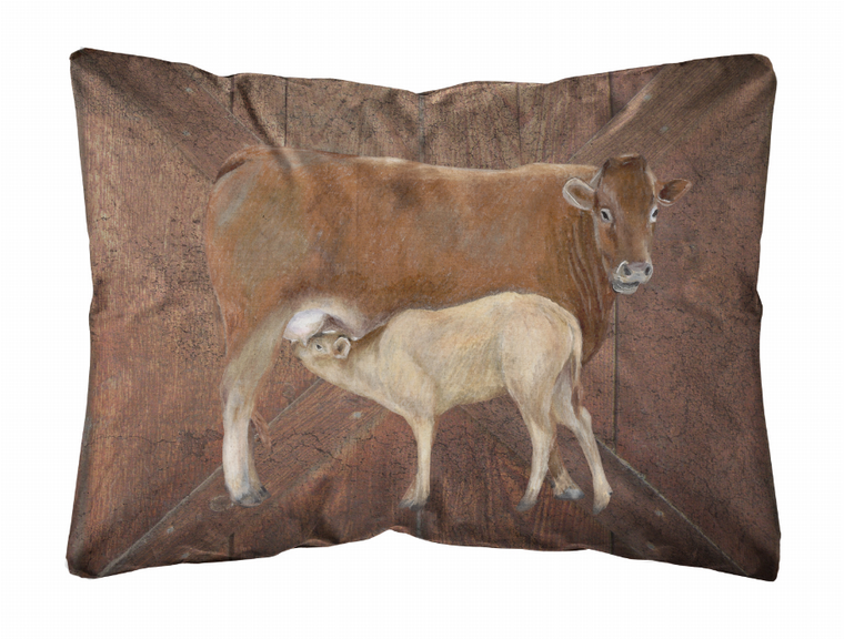 Carolines Treasures, Inc Painting Fabric Decorative Pillow, 12x16 Inches, Water Resistant, Decorative Couch Pillow