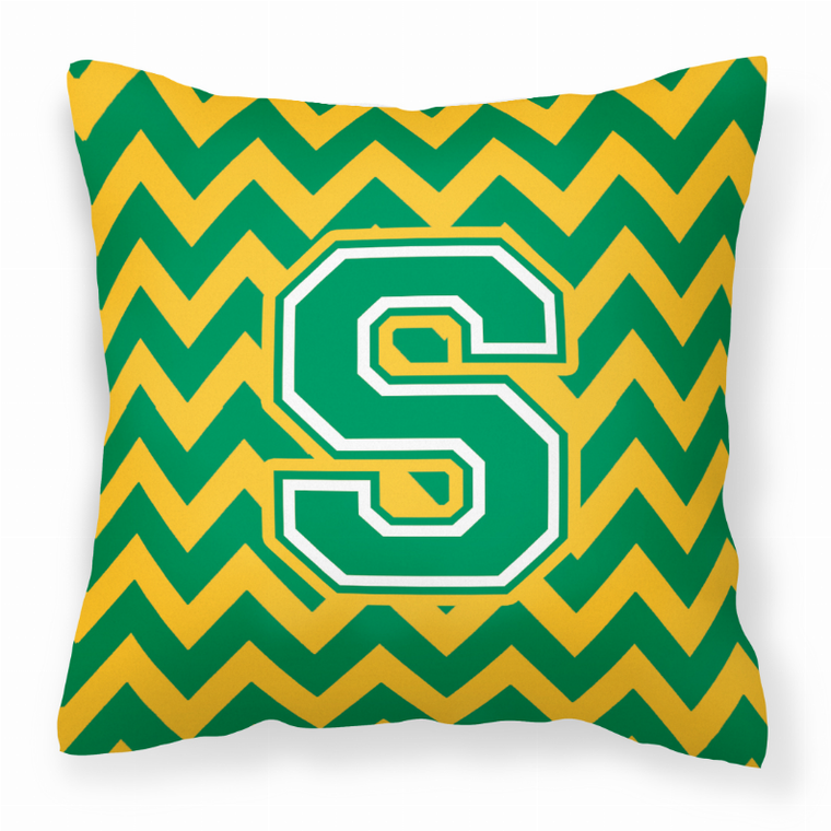 Letter Chevron Fabric Decorative Pillow - 638508320667