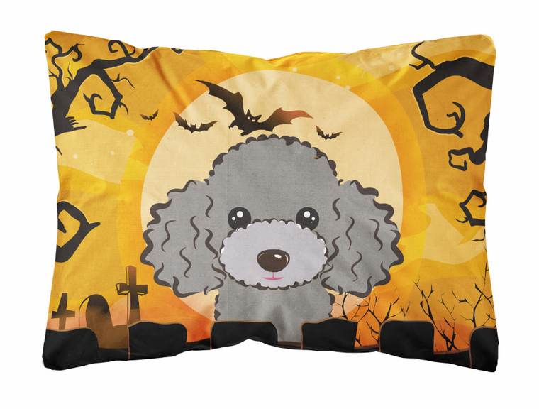 Carolines Treasures Halloween Dog Art Canvas Fabric Decorative Pillow, Canvas, 12x16 Inches, Stylish Accent