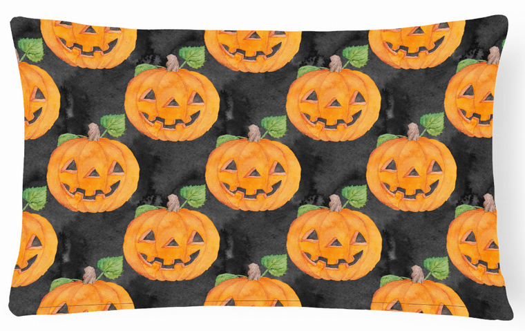 Watercolor Halloween Art Canvas Fabric Decorative Pillow - 638508885869