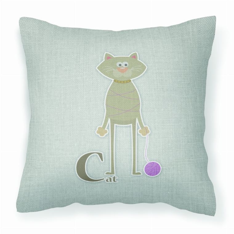 Alphabet Anmals Fabric Decorative Pillow - 638508708137