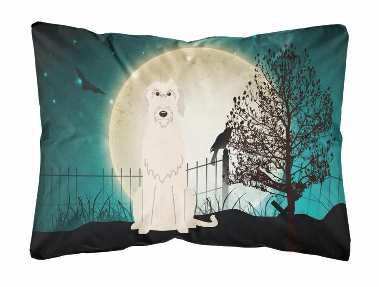 Caroline?s Treasures Halloween Dog Artwork Decorative Pillow, Canvas Material
