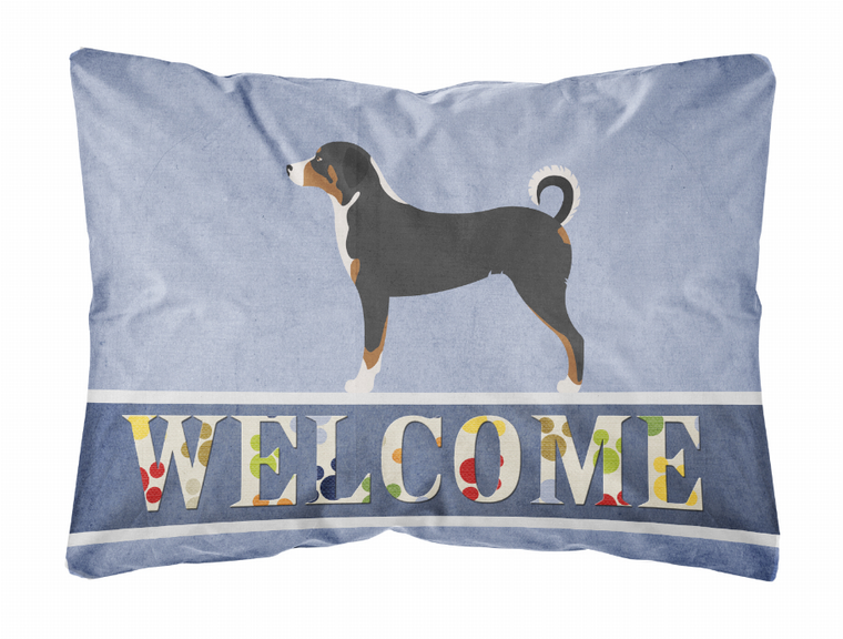 Welcome Dog Art Canvas Fabric Decorative Pillow Style 2 - 638508980908