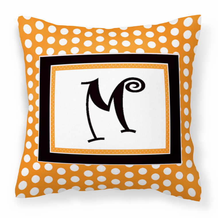 Monogram Letter Fabric Decorative Pillow - 705332249546