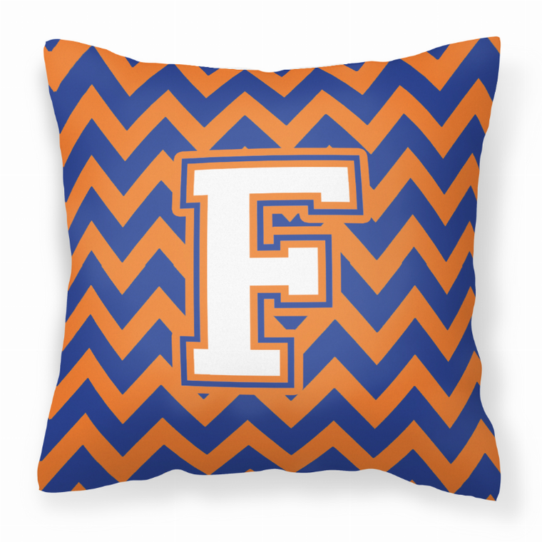 Letter Chevron Fabric Decorative Pillow - 638508320797