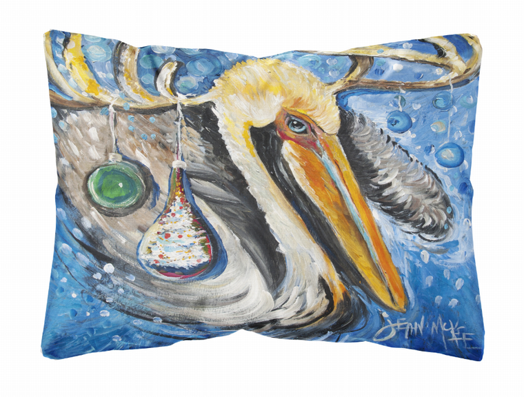 Carolines Treasures Bird Painting Fabric Decorative Pillow, 12x16 Inches, Polyester, soft, colorful