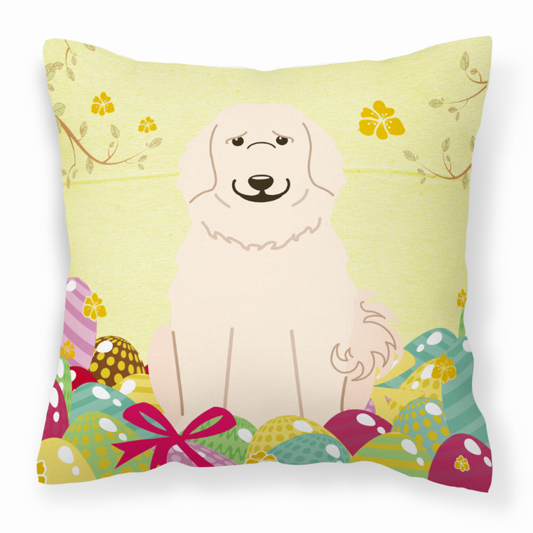Easter Eggs Design Dog Art Fabric Decorative Pillow - 638508768148
