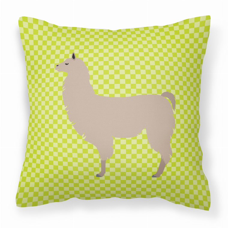 Animal Art Checkboard Design Fabric Decorative Pillow - 638508928252