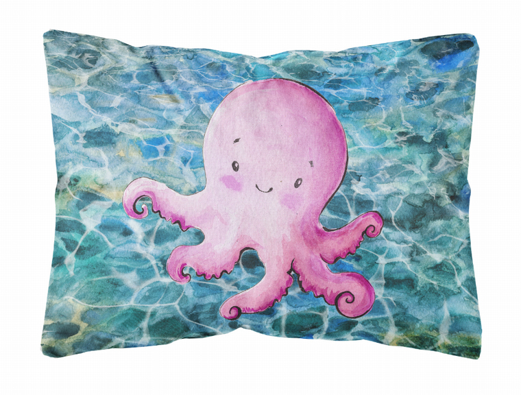 Sealife with Picture Canvas Fabric Decorative Pillow - 652259002801