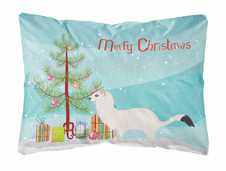 Merry Christmas Animal Art Fabric Decorative Pillow - 652259129676