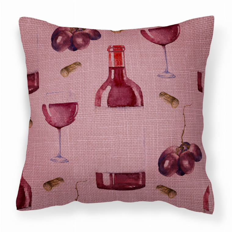 Wine Art Canvas Fabric Decorative Pillow - 638508657954