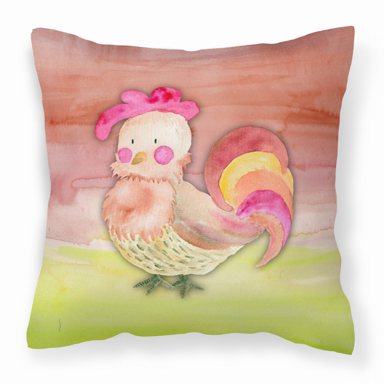 Animals/Birds Watercolor Fabric Decorative Pillow - 638508850591