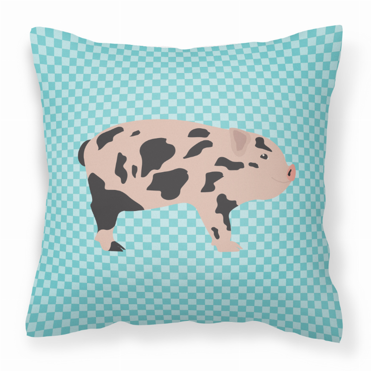Animal Art Checkboard Design Fabric Decorative Pillow - 638508931924