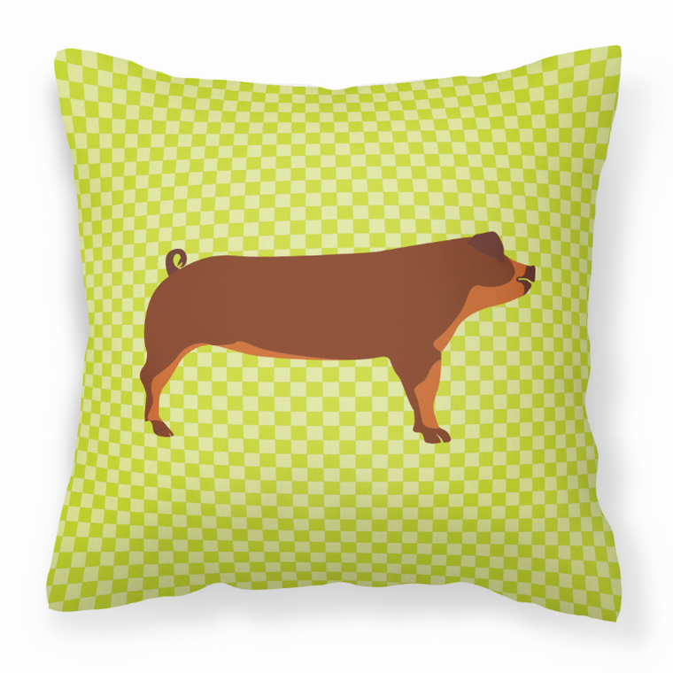 Animal Art Checkboard Design Fabric Decorative Pillow - 638508928511