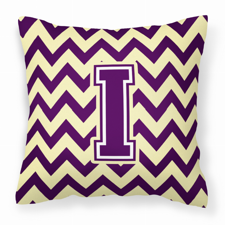 Letter Chevron Fabric Decorative Pillow - 638508320308