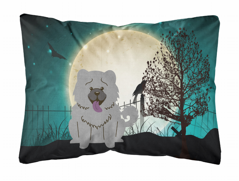 Carolines Treasures, Inc Halloween Dog Art Canvas Decorative Pillow, 12x16 Inches, Polyester Cushion