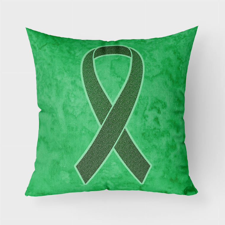 Awareness Fabric Decorative Pillow - 615872855650