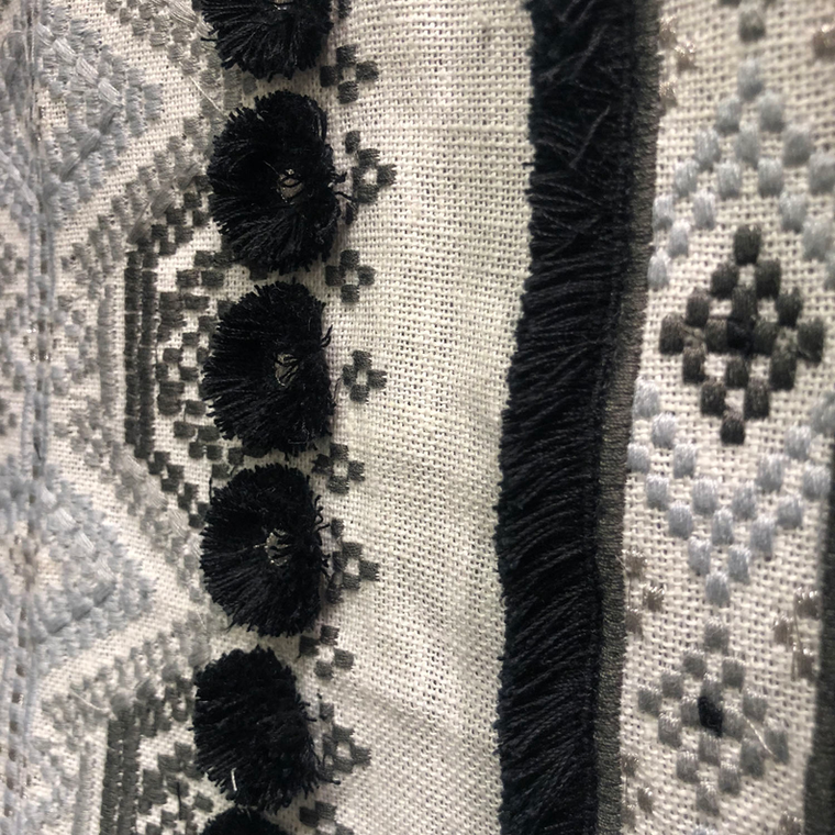 Plutus Brands Adriel Bay Premium Luxury Designer Throw Pillow, Gray