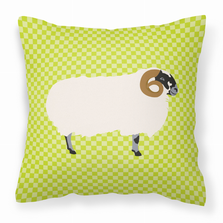 Animal Art Checkboard Design Fabric Decorative Pillow - 638508928825