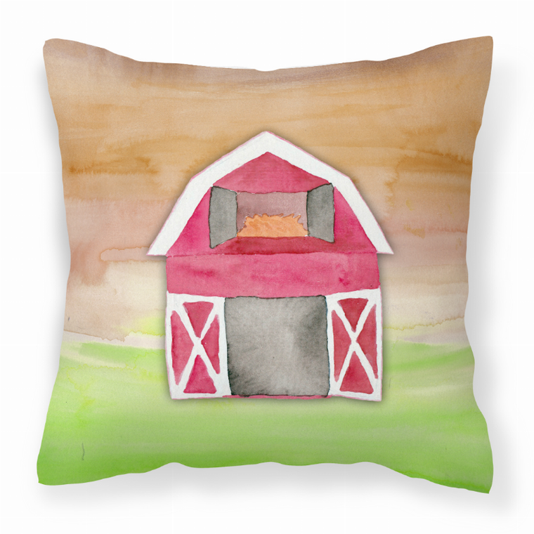 Watercolor Themed Fabric Decorative Pillow - 638508850515