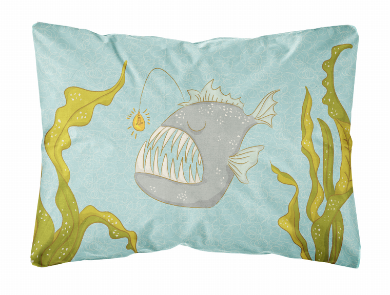 Sealife with Picture Canvas Fabric Decorative Pillow - 652259002993