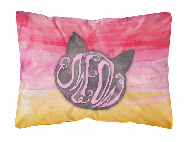 Watercolor Animal Art Canvas Fabric Decorative Pillow - 638508841520