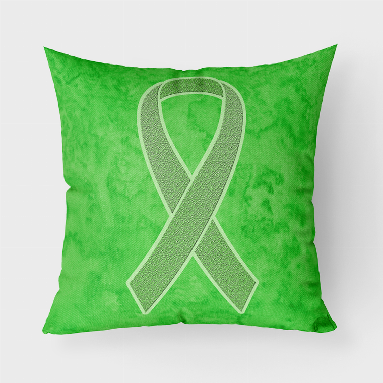 Awareness Fabric Decorative Pillow - 615872855568