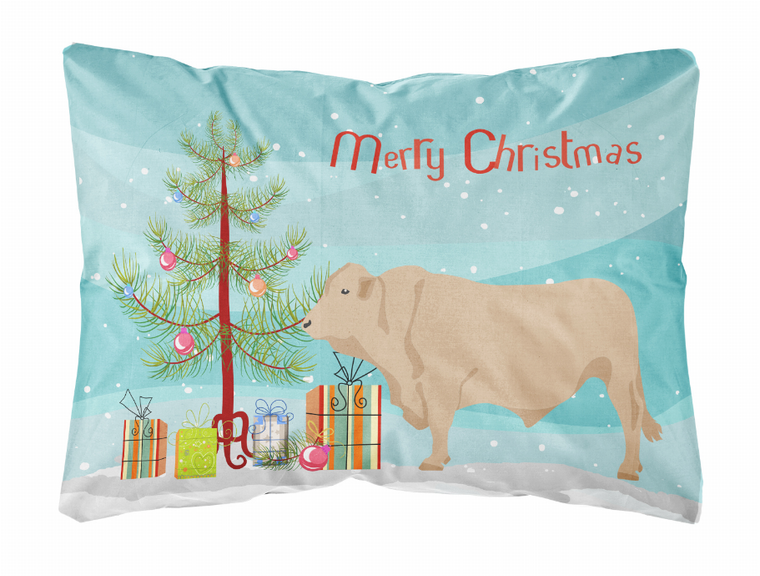 Merry Christmas Animal Art Fabric Decorative Pillow - 652259129218