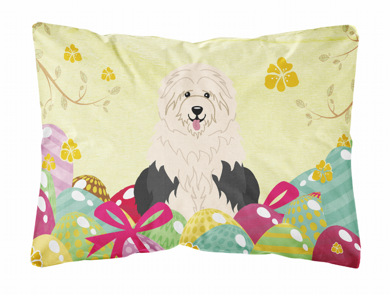 Easter Eggs Dog Art Canvas Fabric Decorative Pillow - 638508783783