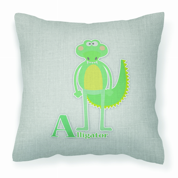 Alphabet Anmals Fabric Decorative Pillow - 638508708113
