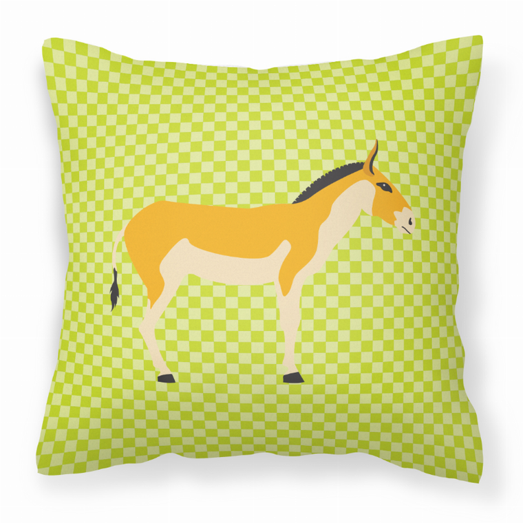 Animal Art Checkboard Design Fabric Decorative Pillow - 638508927637