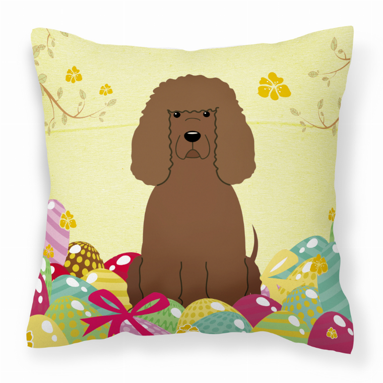 Easter Eggs With Dog Fabric Decorative Pillow - 638508769350