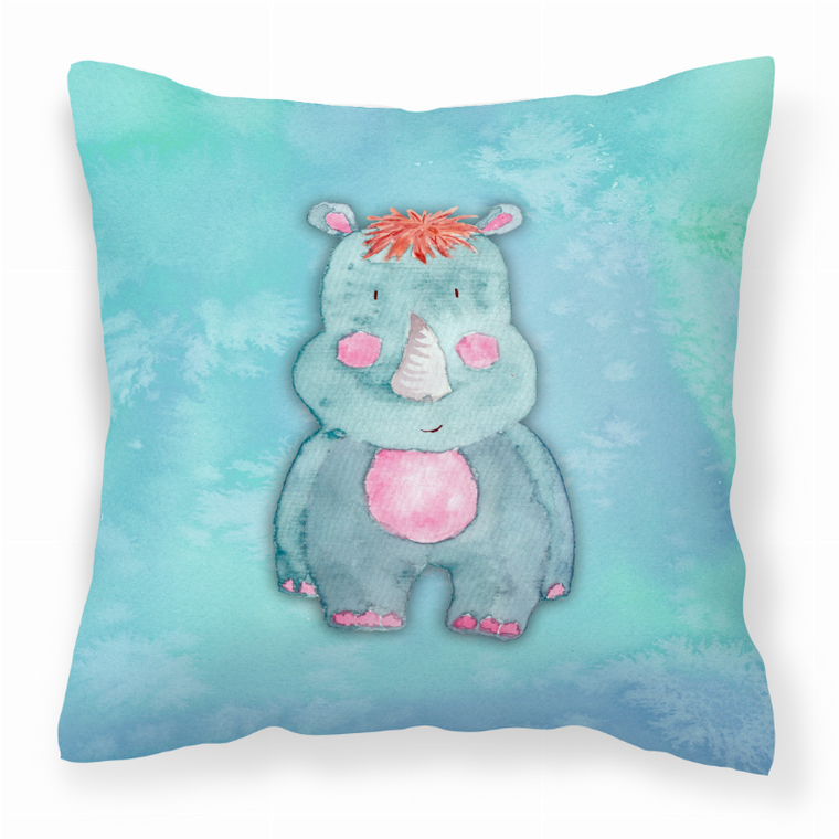 Animals/Birds Watercolor Fabric Decorative Pillow - 638508840134