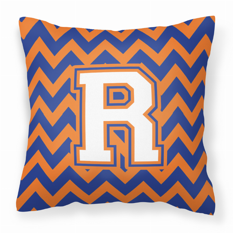 Letter Chevron Fabric Decorative Pillow - 638508320919