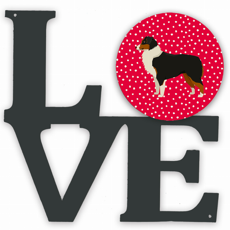 Dog Love Metal Wall Artwork LOVE - Series 2 - 194030215234