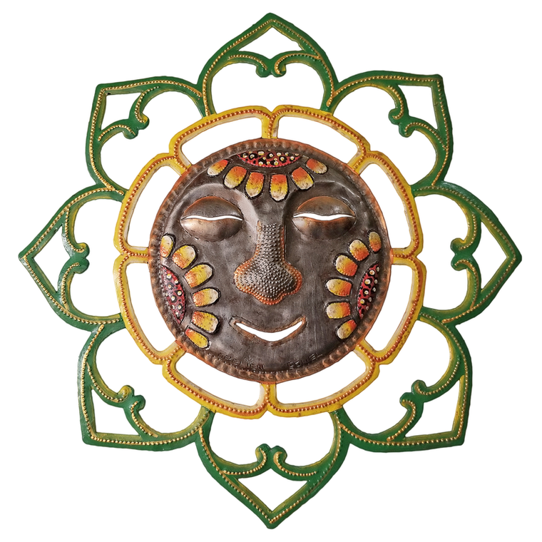 Painted Sunflower Sun - 695924871159