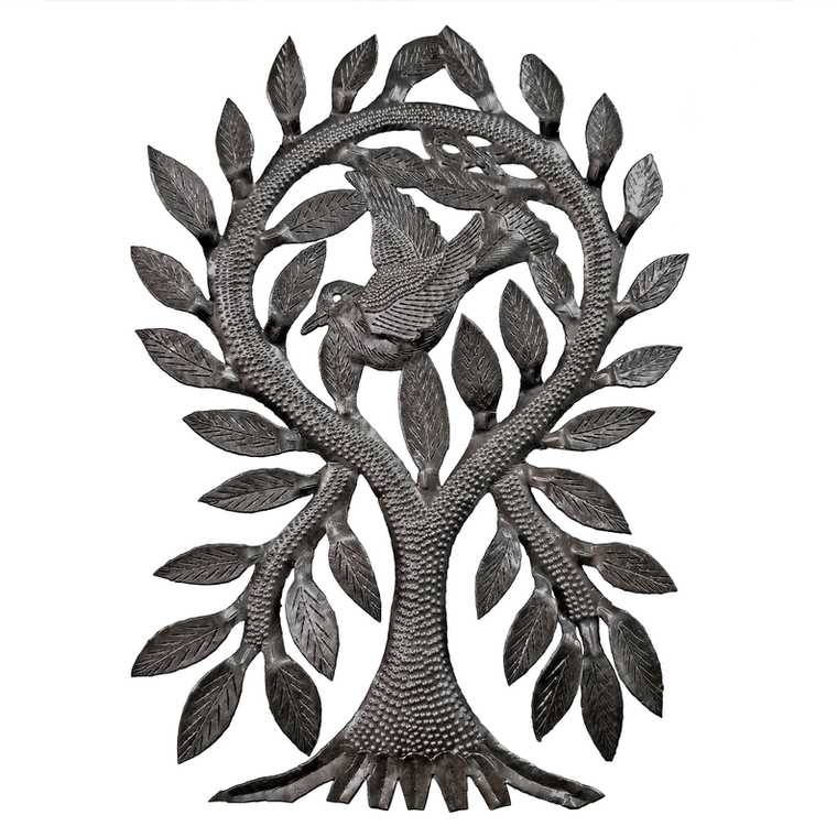 Bird with 3D Wing in Bush - 695924867015