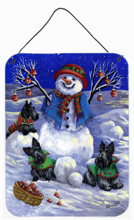 Christmas Dog Artwork Wall or Door Hanging Prints - 194030383384