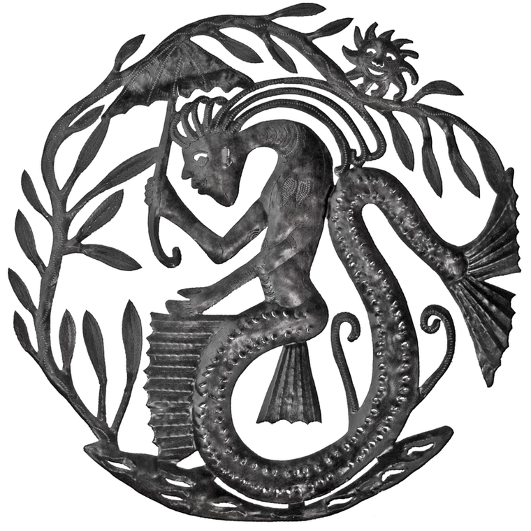 Mermaid with Parasol - 640052419049