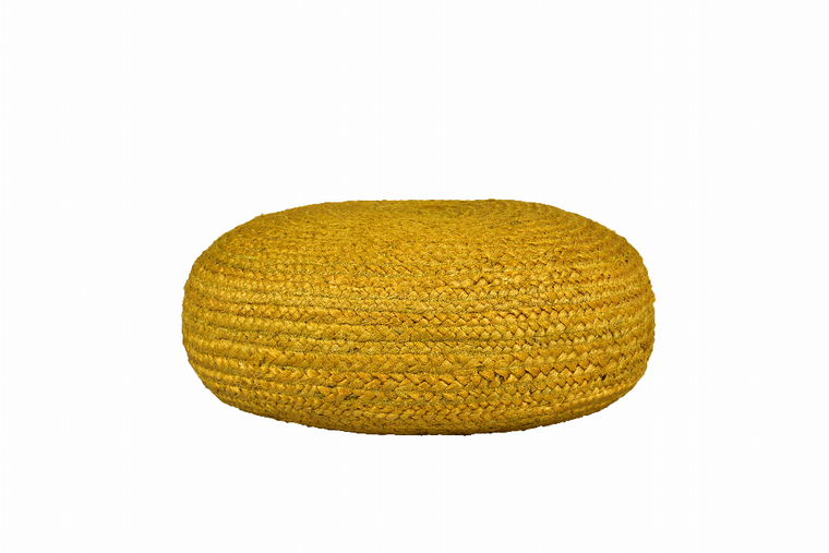 26" Wide Round Pouf Ottoman - 731716788523