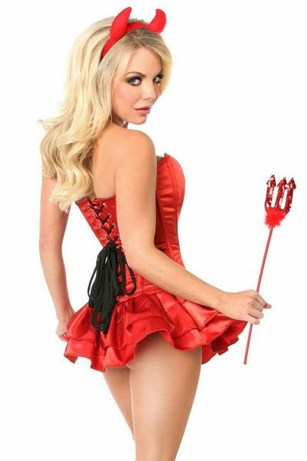 Top Drawer Delicious Devil Corset Dress Costume - 635409173590
