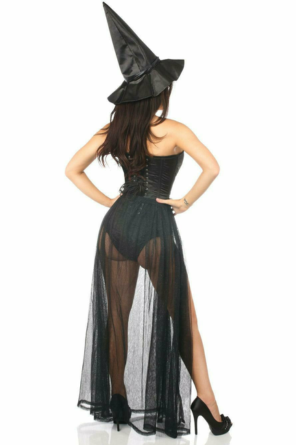 Lavish Evil Witch Corset Costume - 635409126312