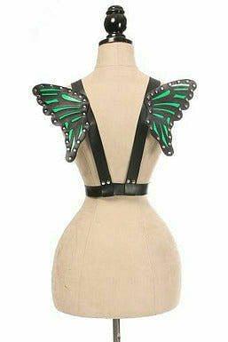 Vegan Leather Butterfly Wings - 655222087331