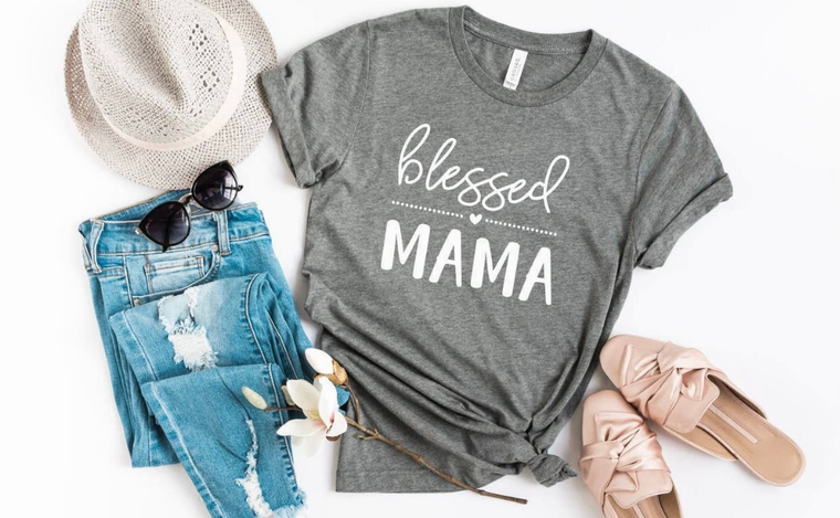 Blessed Mama T-Shirt - 171000039608