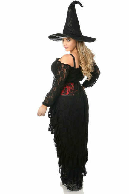 Daisy Corsets Elegant Lavish Lace Witch Corset Costume, 3X