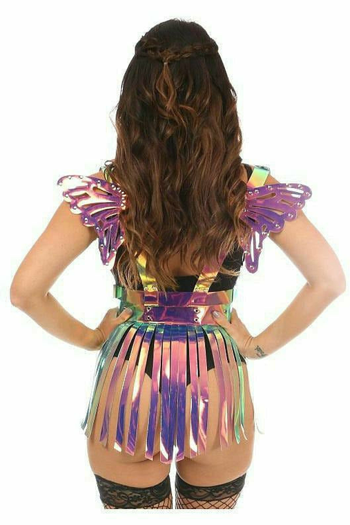 Holo Body Harness with Wings - 655222121660