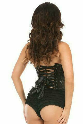 Lavish Patent PVC Underwire Bustier - 655222104700
